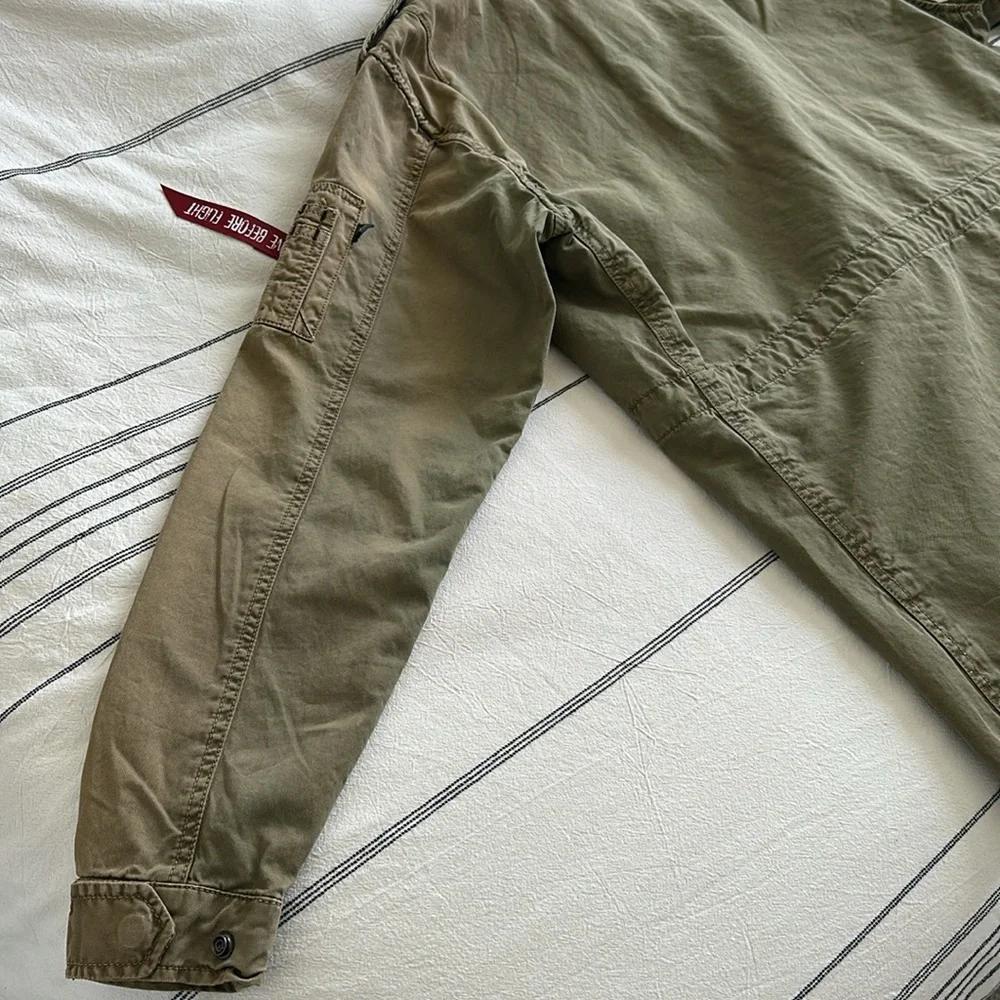 Alpha Industries Olive Military Field Jacket - Picture 9 of 11